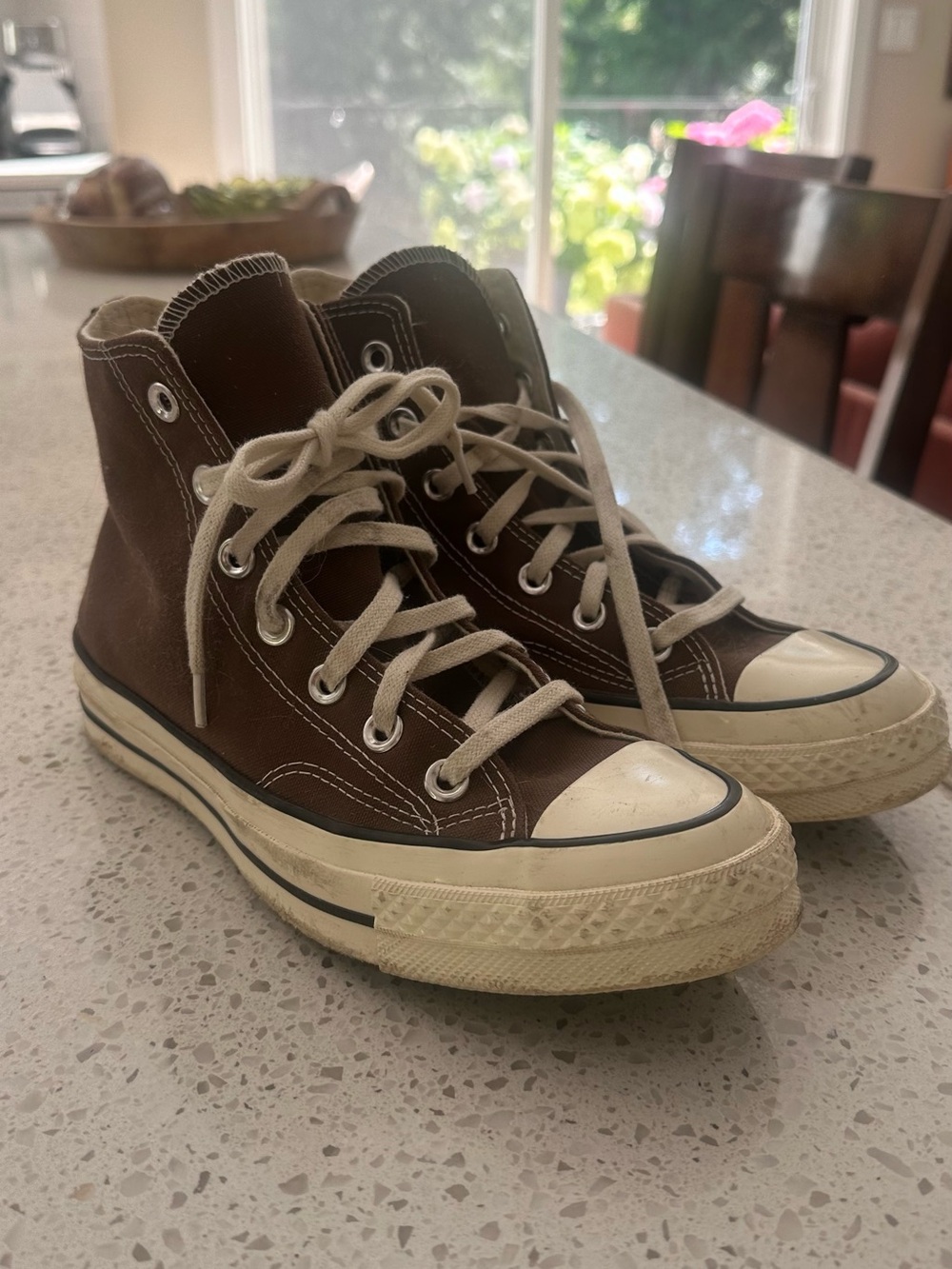 Squirrel Brown Classic Chuck 70 Vintage High Tops